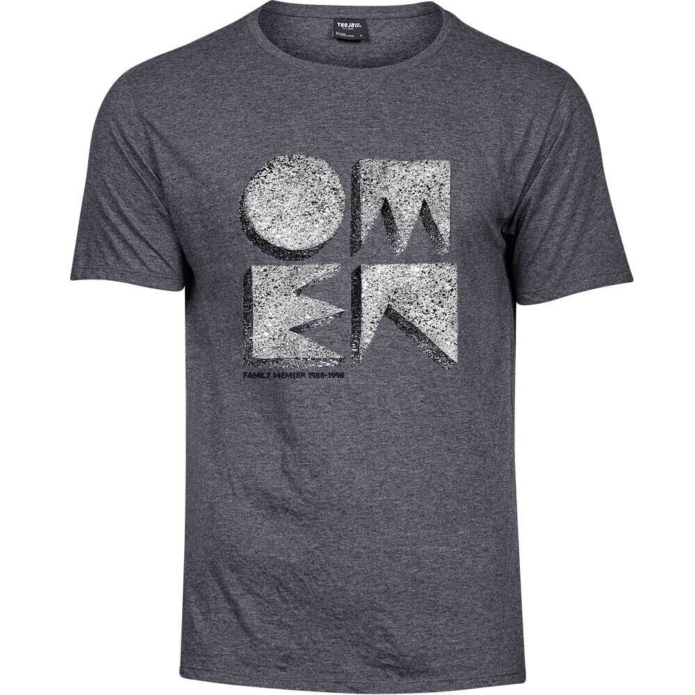 OMEN Frankfurt Melange Premium T-Shirt (Herren) / Design: Quadrat Logo