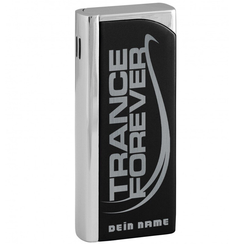 Trance Forever© Turboflammen-Feuerzeug (lasergraviert)
