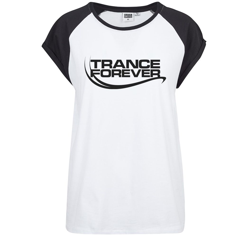 Trance Forever© Contrast T-Shirt by Urban Classics (Women)