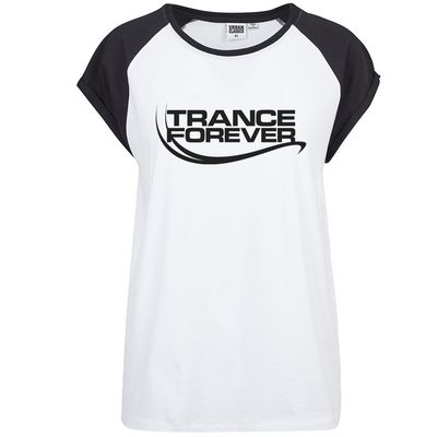 Trance Forever© Contrast T-Shirt by Urban Classics (Women)