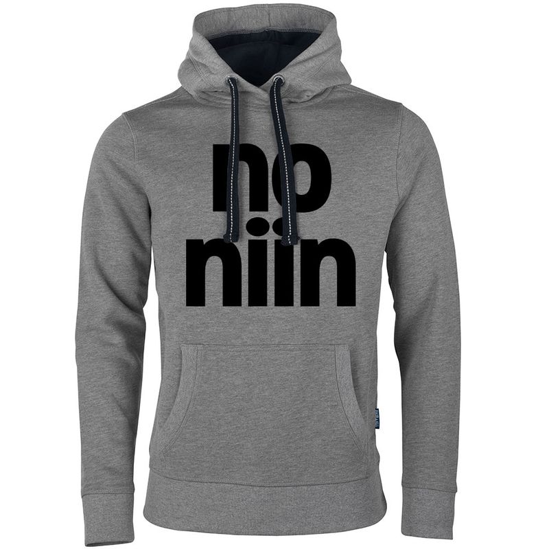 "no niin" Luxury Hoodie (Unisex)