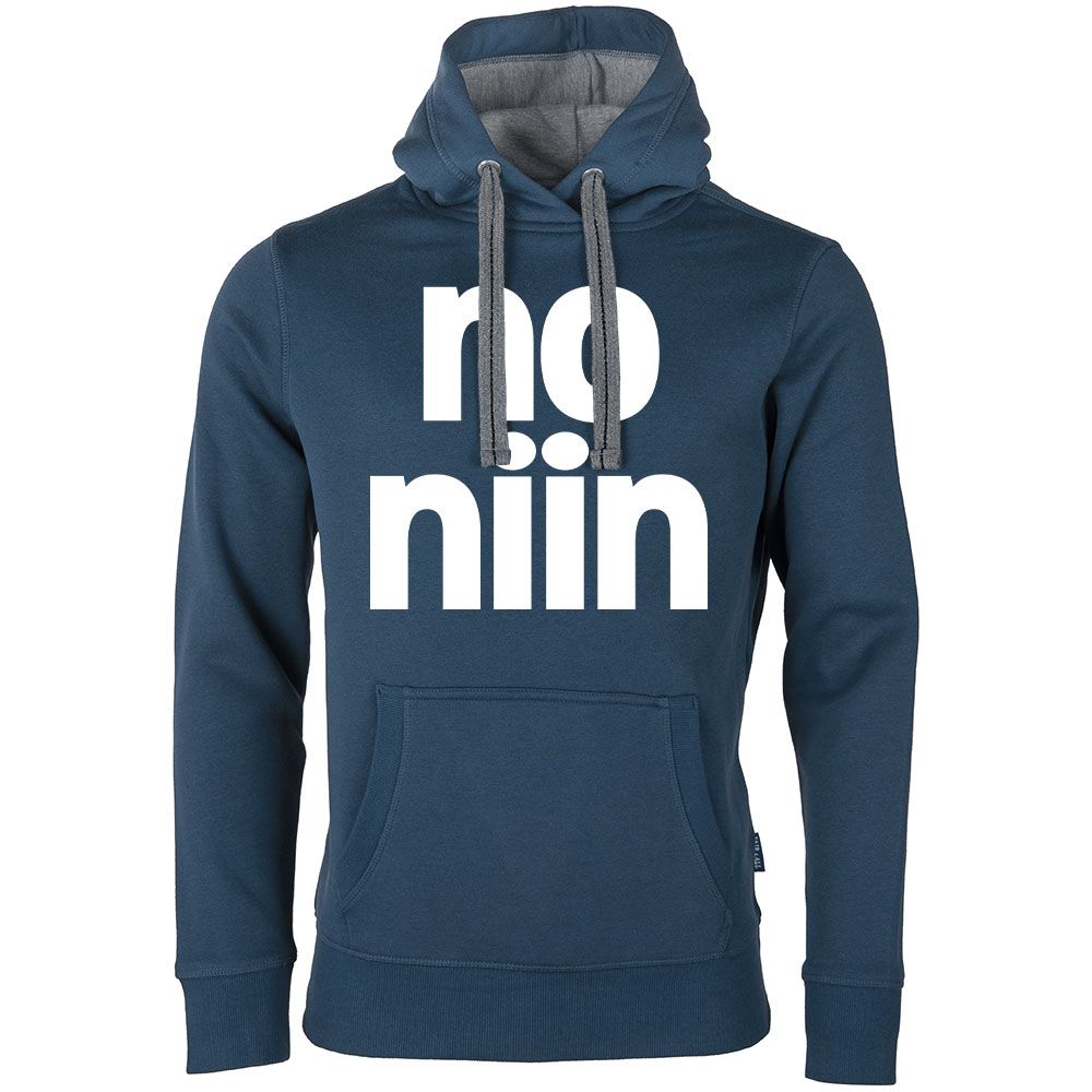"no niin" Luxury Hoodie (Unisex)