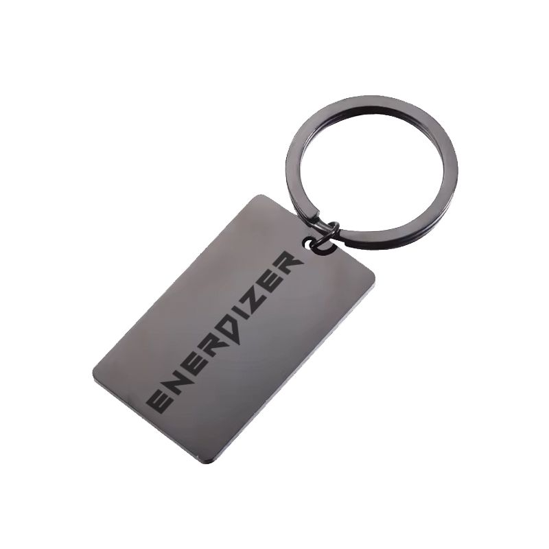 Lasergravierter Enerdizer Schlüsselanhänger (Stainless Steel)