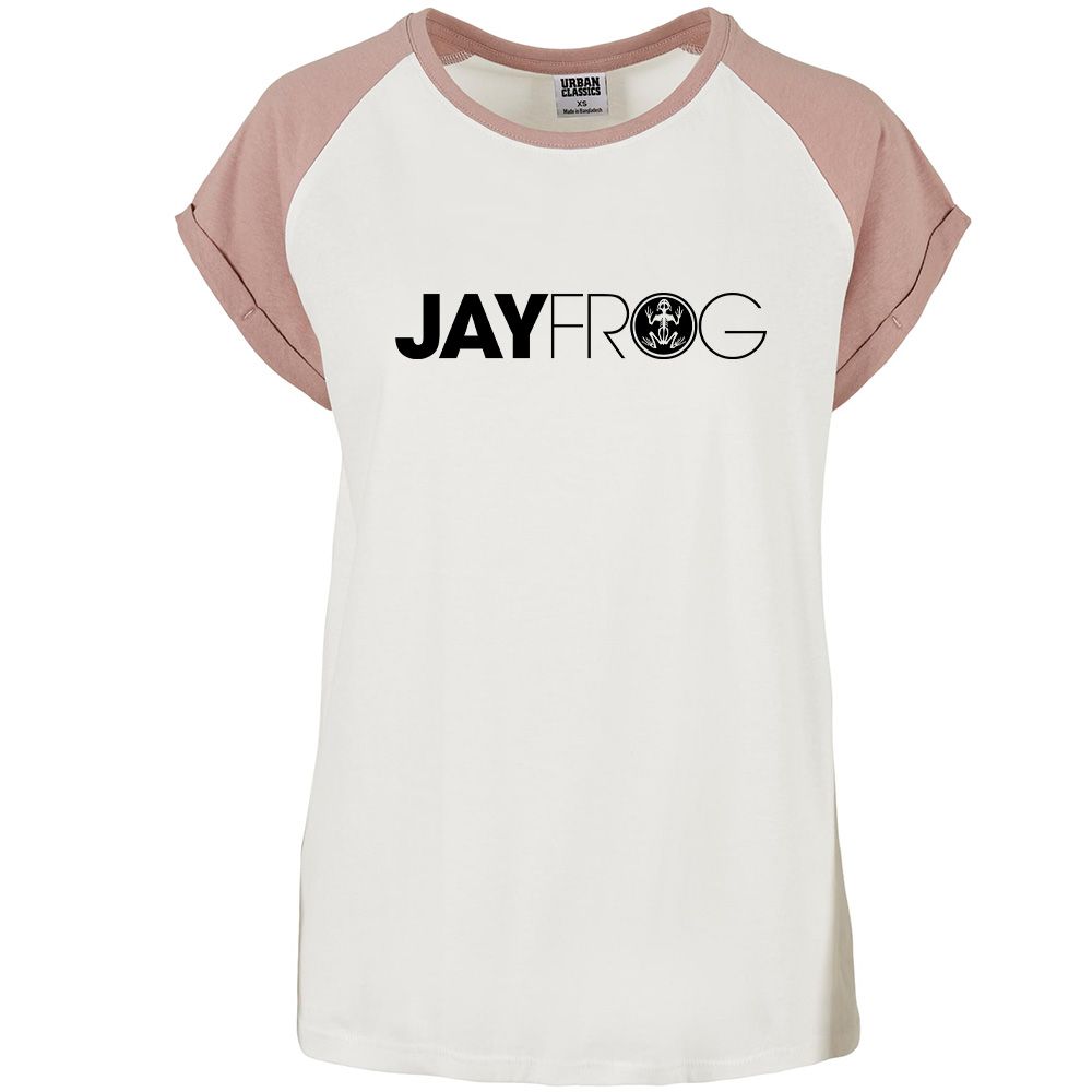 Jay Frog Contrast T-Shirt by Urban Classics (Women)