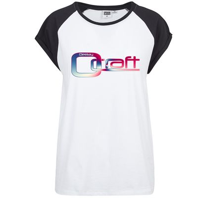 DJ Ocraft Contrast T-Shirt by Urban Classics (Women)