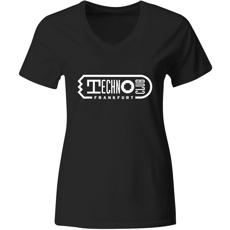 "Technoclub at Freud" T-Shirt doppelseitig bedruckt (Women)