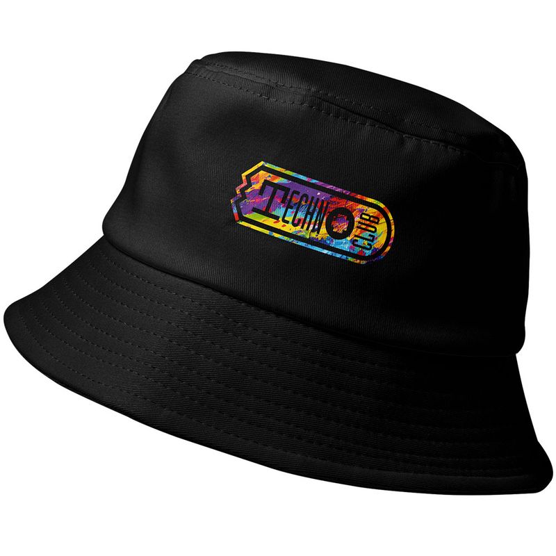 Technoclub Bucket Hat "Colorful Explosion"