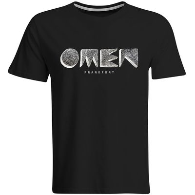 OMEN Frankfurt T-Shirt (Unisex / Rundhals) Design: Negativ Logo ohne Member-Claim