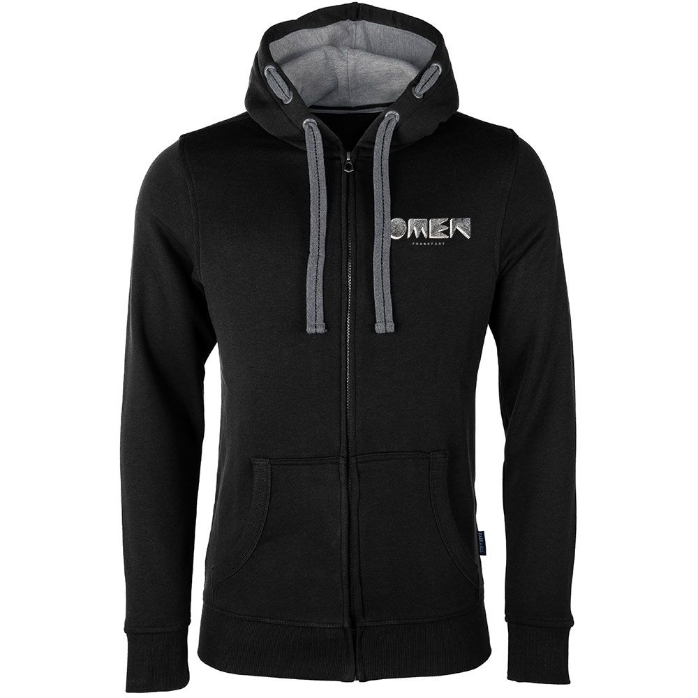 OMEN Frankfurt Luxury Zip-Hoodie (Unisex) / Design: Negativ Logo ohne Member-Claim