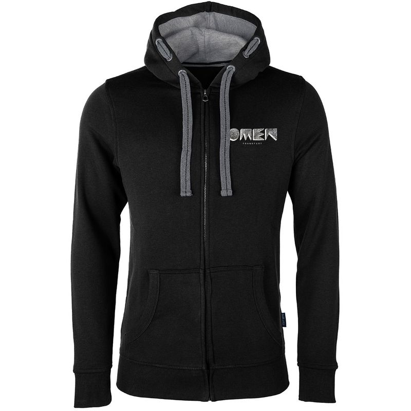 OMEN Frankfurt Luxury Zip-Hoodie (Unisex) / Design: Negativ Logo ohne Member-Claim