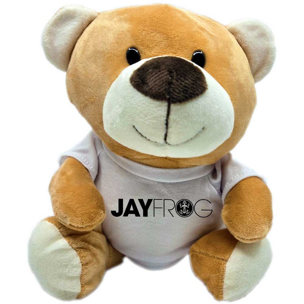Jay Frog Teddybär mit Fanshirt und superweichem Fell (Höhe: 23cm)