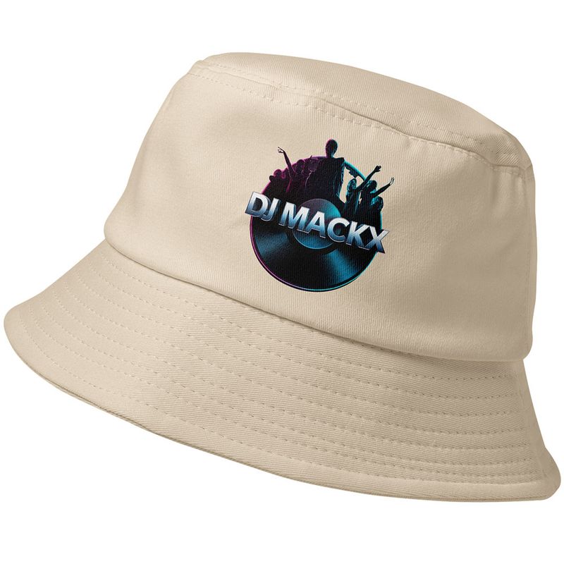 DJ Mackx Bucket Hat | Round-Logo