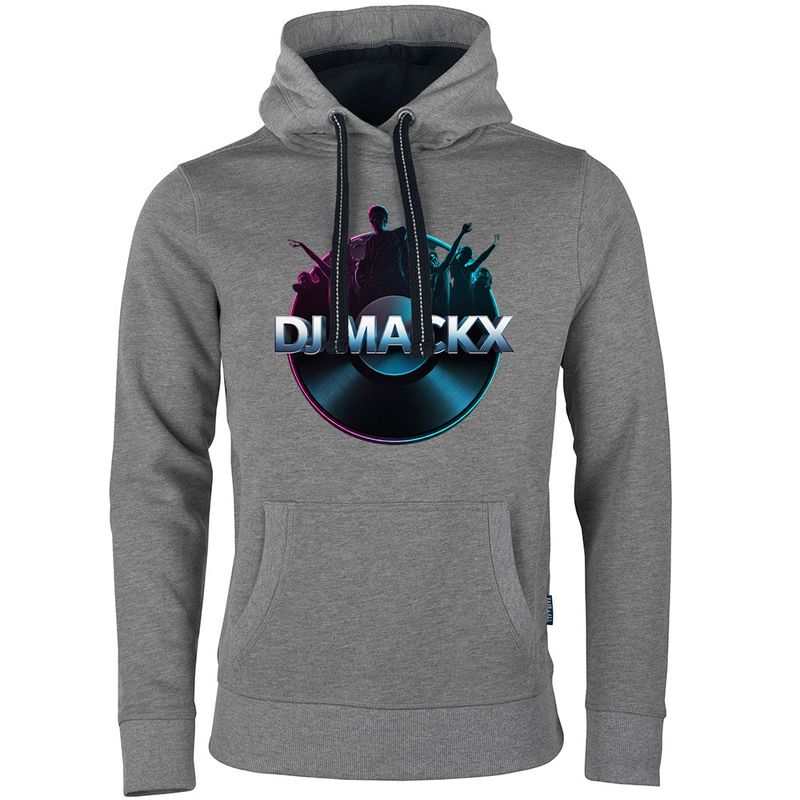 DJ Mackx Luxury Hoodie | Round-Logo (Unisex)