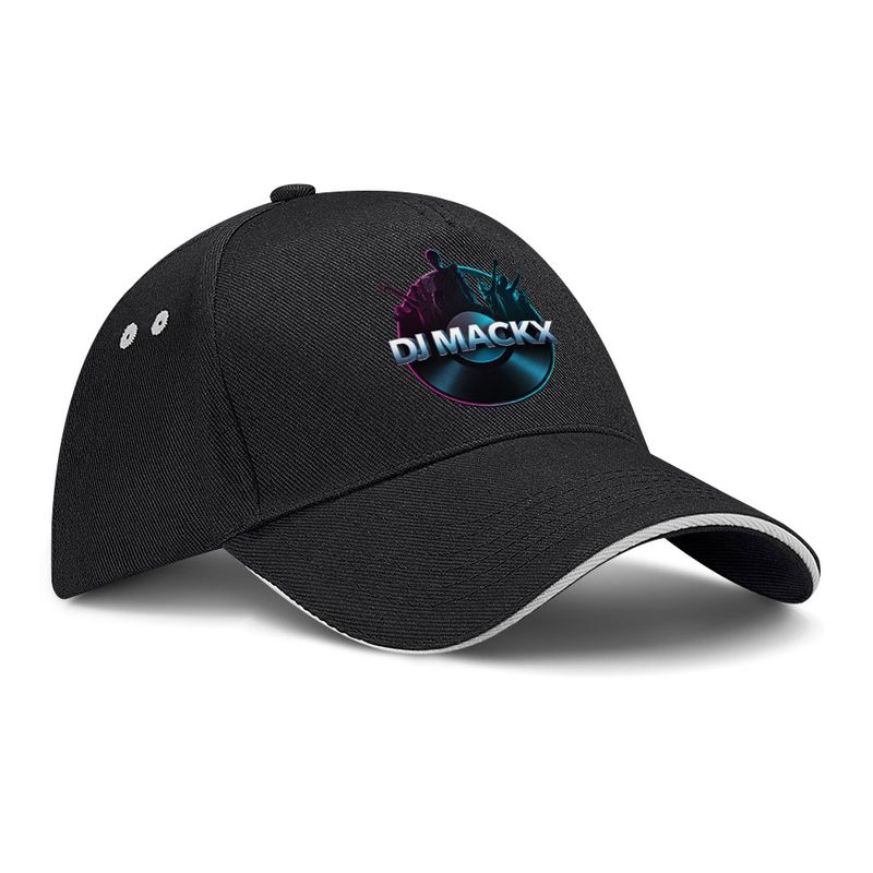 DJ Mackx Classic Basecap (Unisex) | Round-Logo DJ Mackx Classic Basecap (Unisex) | Round-Logo