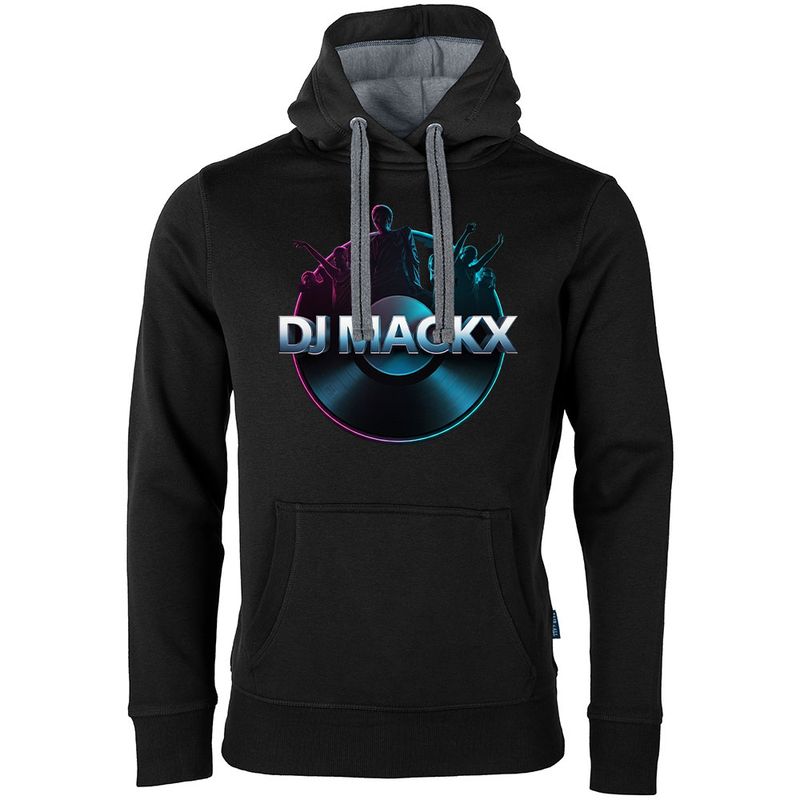 DJ Mackx Luxury Hoodie | Round-Logo (Unisex) DJ Mackx Luxury Hoodie | Round-Logo (Unisex)