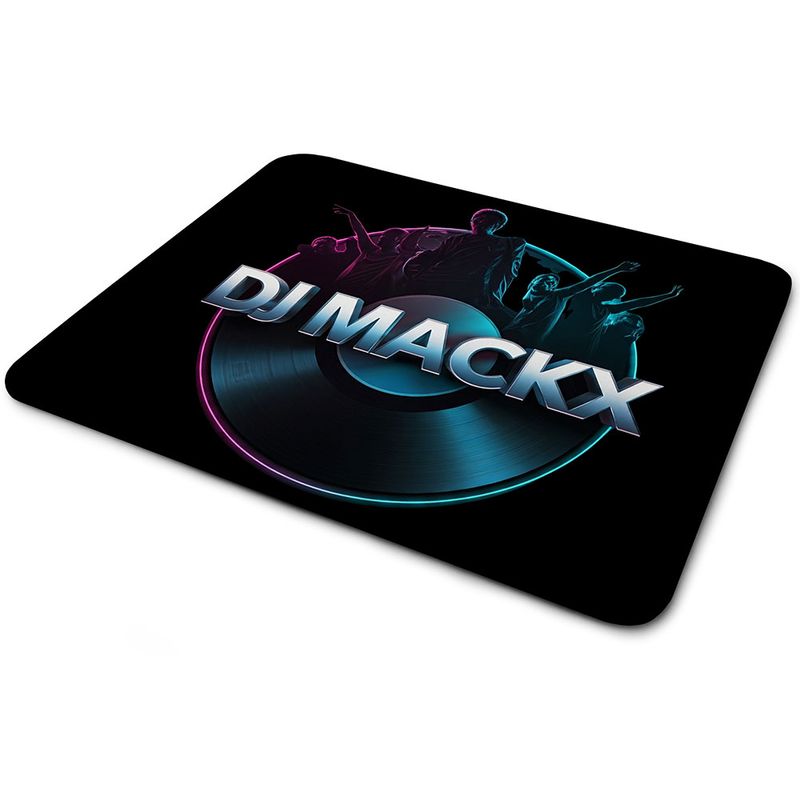 DJ Mackx Mauspad | Round-Logo DJ Mackx Mauspad | Round-Logo