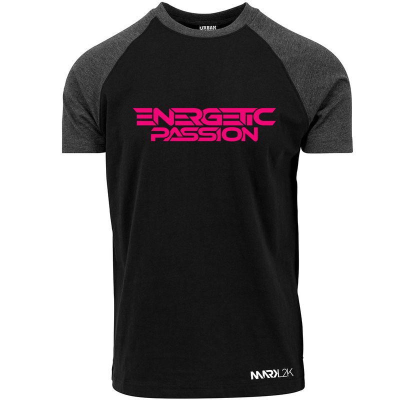 Energetic Passion | Mark L2K Contrast T-Shirt by Urban Classics (Men)