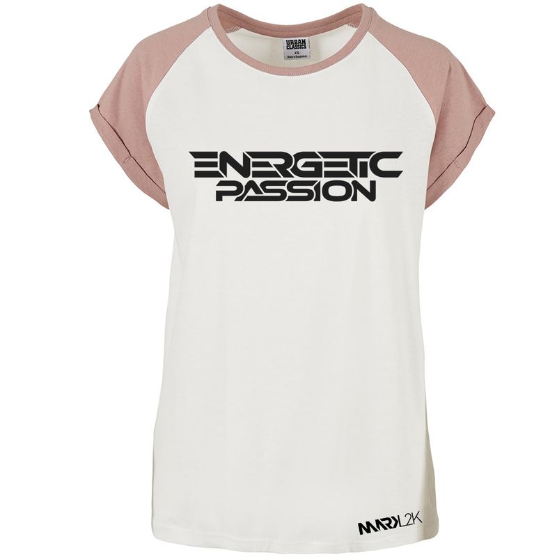 Energetic Passion | Mark L2K Contrast T-Shirt by Urban Classics (Women)