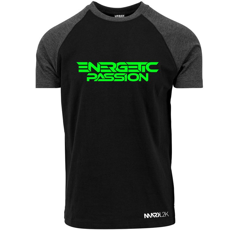 Energetic Passion | Mark L2K Contrast T-Shirt by Urban Classics (Men)