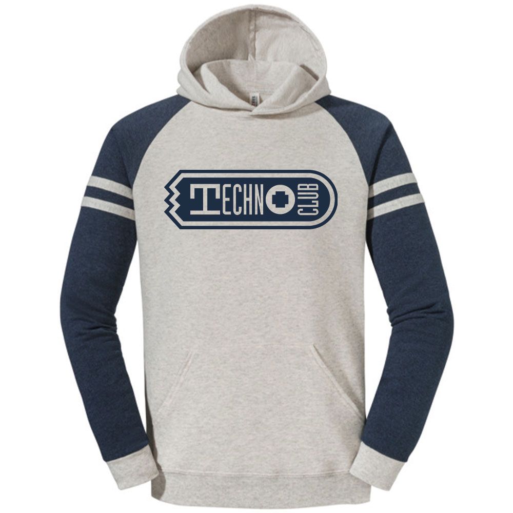 Technoclub Varsity-Hoodie (Unisex)