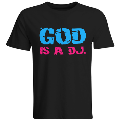 God is a DJ. (#trancefamily T-Shirt Men)