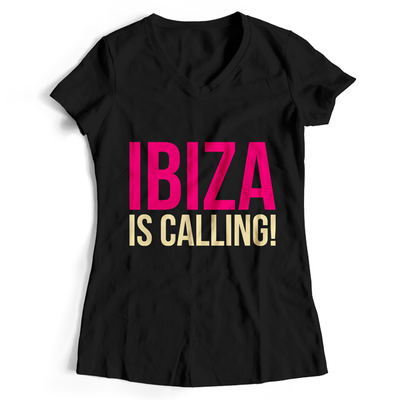 Ibiza is calling! (#trancefamily T-Shirt Women)