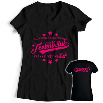 WLTC Technoclub T-Shirt 2016 (Back- & Frontprint) Women