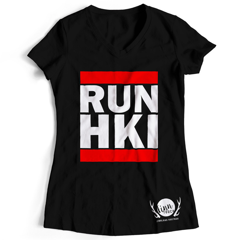 Girlieshirt "RUN HKI"