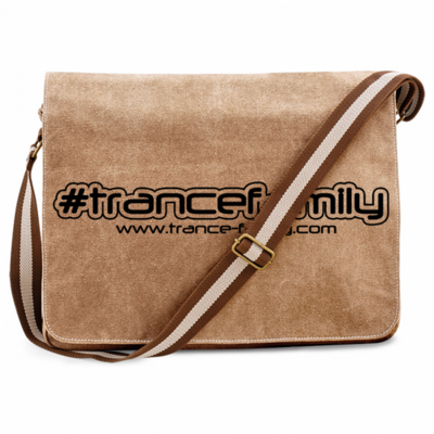 #trancefamily Premium Messengerbag (Vintage Design)
