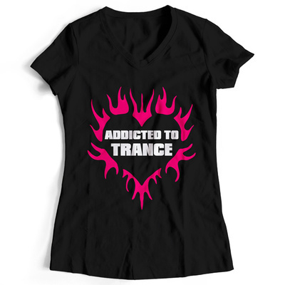 Addicted to Trance (#trancefamily T-Shirt Women)