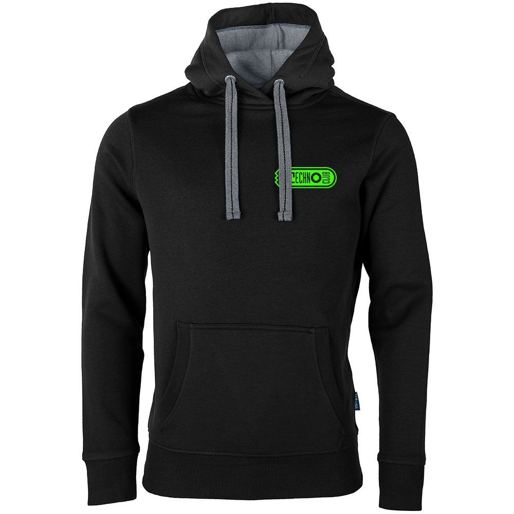 Technoclub Luxury-Hoodie | Front- & Backprint (Unisex)