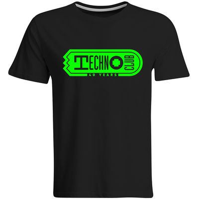 40 Years of Technoclub T-Shirt (Men) Design: Full Logo