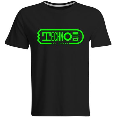 40 Years of Technoclub T-Shirt (Men) Design: Fine Logo