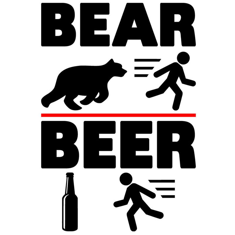 "Bear vs. Beer" Tasse