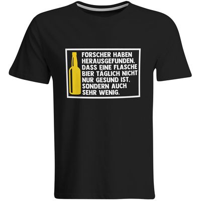 "Forscher haben herausgefunden..." T-Shirt (Herren, Rundhals Ausschnitt)