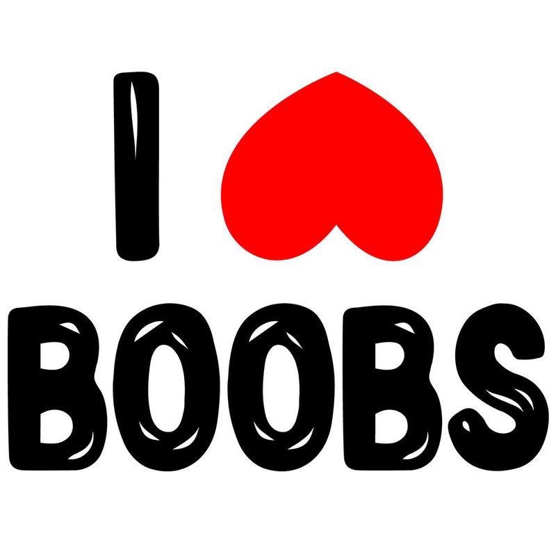 "I love Boobs" Tasse