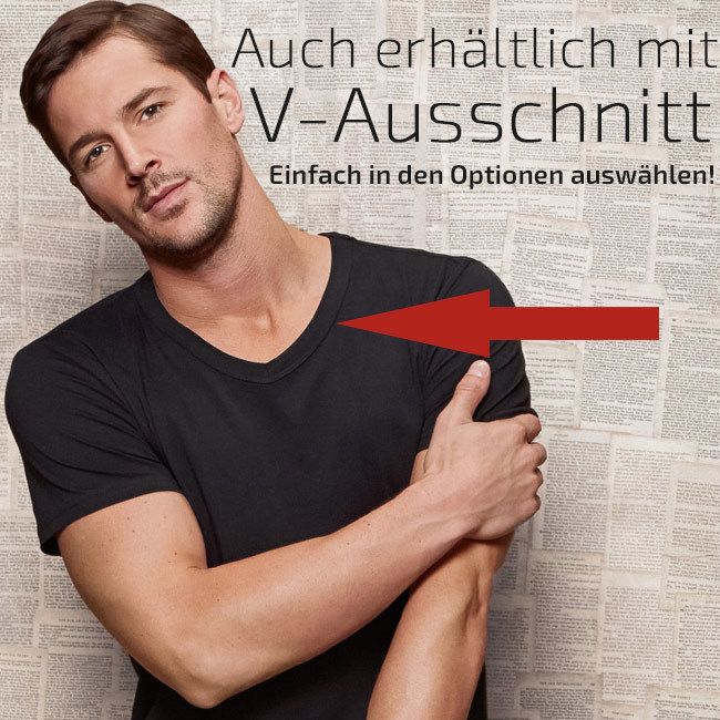 "Ich hub Kurze" T-Shirt (Herren, Rundhals Ausschnitt)