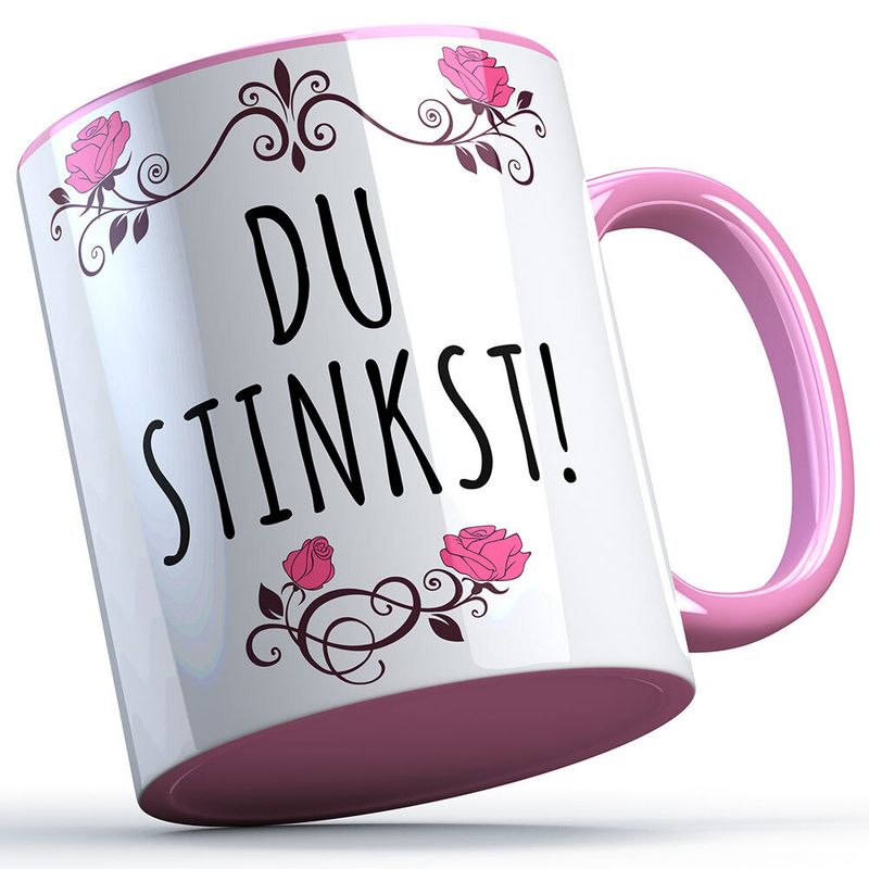Du stinkst Tasse lustige Sprüchetasse (5 Varianten) Du stinkst Tasse lustige Sprüchetasse (5 Varianten)