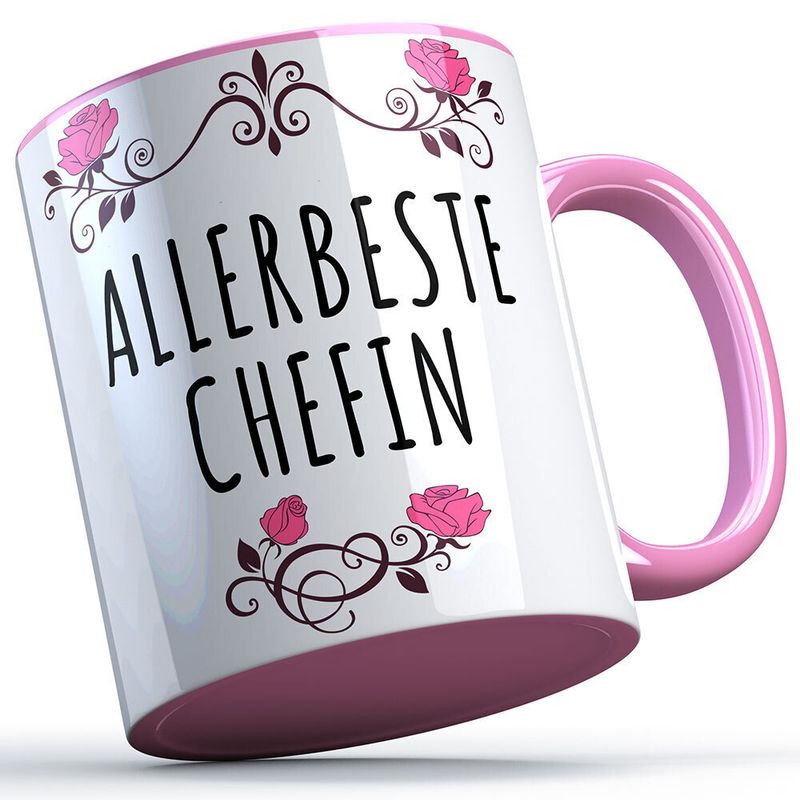 Allerbeste Chefin Tasse lustige Sprüchetasse (5 Varianten) Allerbeste Chefin Tasse lustige Sprüchetasse (5 Varianten)