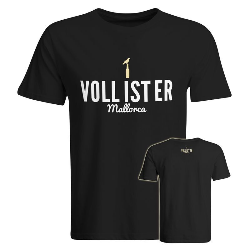 Vollister T-Shirt Voll ist er T-Shirt (Herren, Rundhals Ausschnitt)