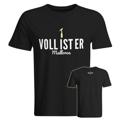 Vollister T-Shirt Voll ist er T-Shirt (Herren, Rundhals Ausschnitt)