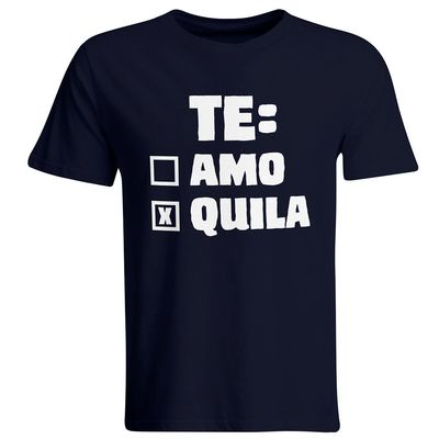 Te: amo – Tequila T-Shirt (Herren, Rundhals Ausschnitt) Te: amo – Tequila T-Shirt (Herren, Rundhals Ausschnitt)