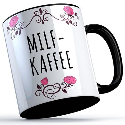 Milfkaffee Tasse lustige Sprüchetasse (5 Varianten) Milfkaffee Tasse lustige Sprüchetasse (5 Varianten)