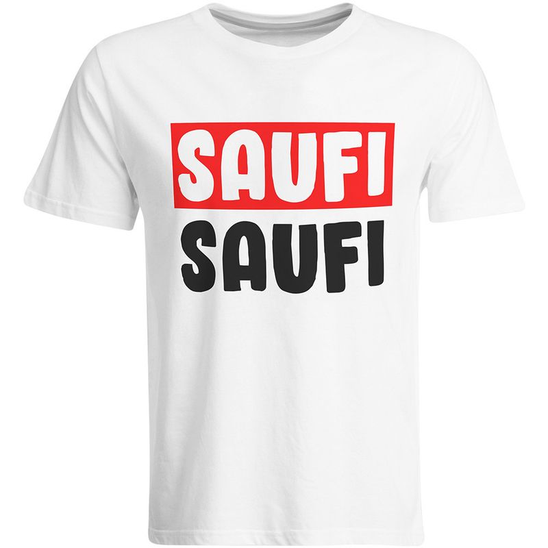 Saufi Saufi T-Shirt (Herren, Rundhals Ausschnitt)