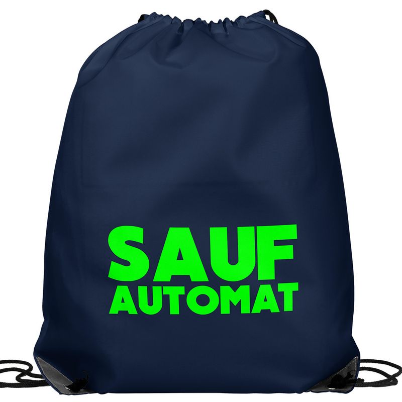 SAUFAUTOMAT Festival Bag (Farbe Navy/Grün) SAUFAUTOMAT Festival Bag (Farbe Navy/Grün)
