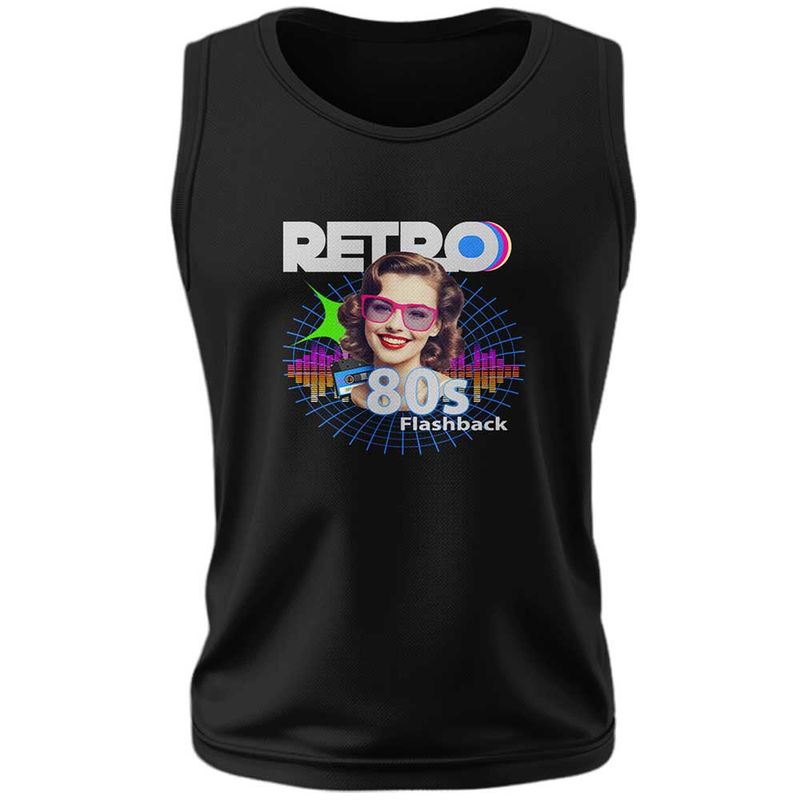 Retro 80s Flashback Tanktop (Men)