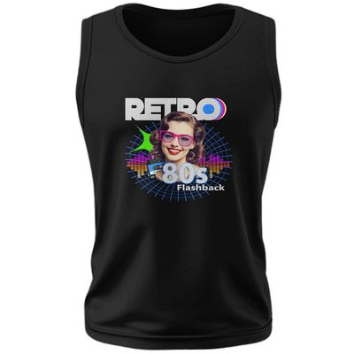 Retro 80s Flashback Tanktop (Men) Retro 80s Flashback Tanktop (Men)