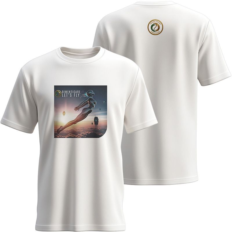 Dimenticare "Let's fly" Melodic Techno T-Shirt (Men)