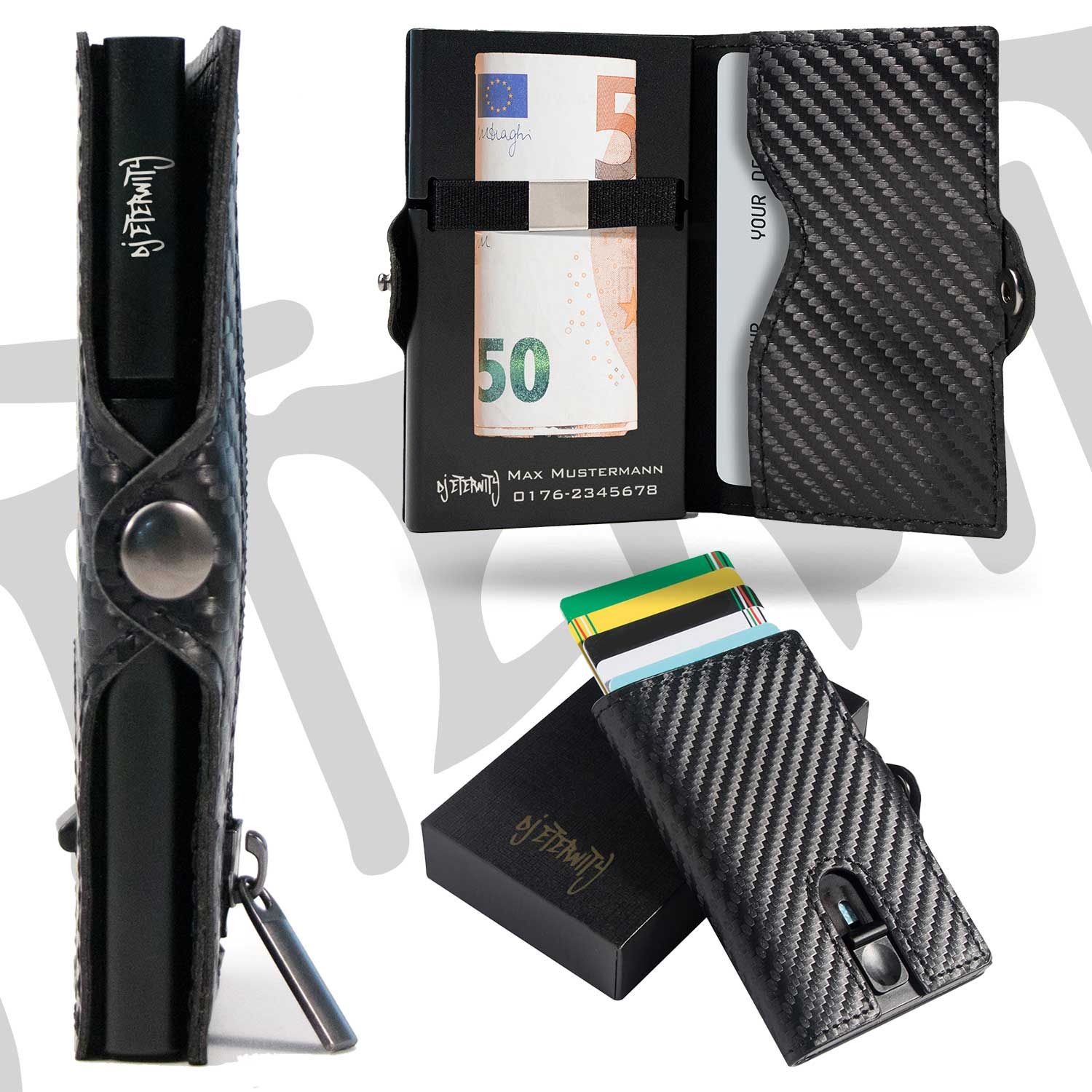 DJ Eternity Wallet mit Gravur und Personalisierung