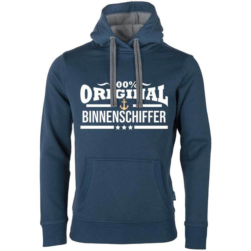 "100% original Binnenschiffer" Luxury Hoodie (Unisex)